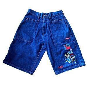 Vintage FUBU PLATINUM x Fat Albert embroidered 32 W shorts vtg Y2K streetwear